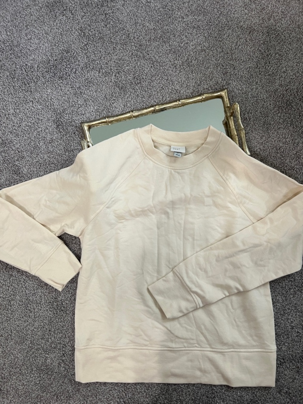 A New Day Cream Lightweight Crewneck Sweatshirt